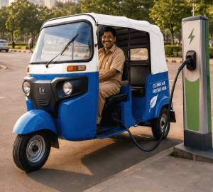 India’s Auto-Rickshaw Drivers Are Going Electric—Here’s Why It Makes Sense