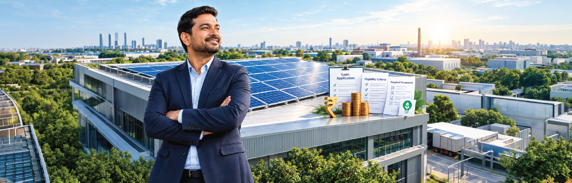 Commercial Rooftop Solar Loans in India (Complete Guide on Eligibility and Documents)