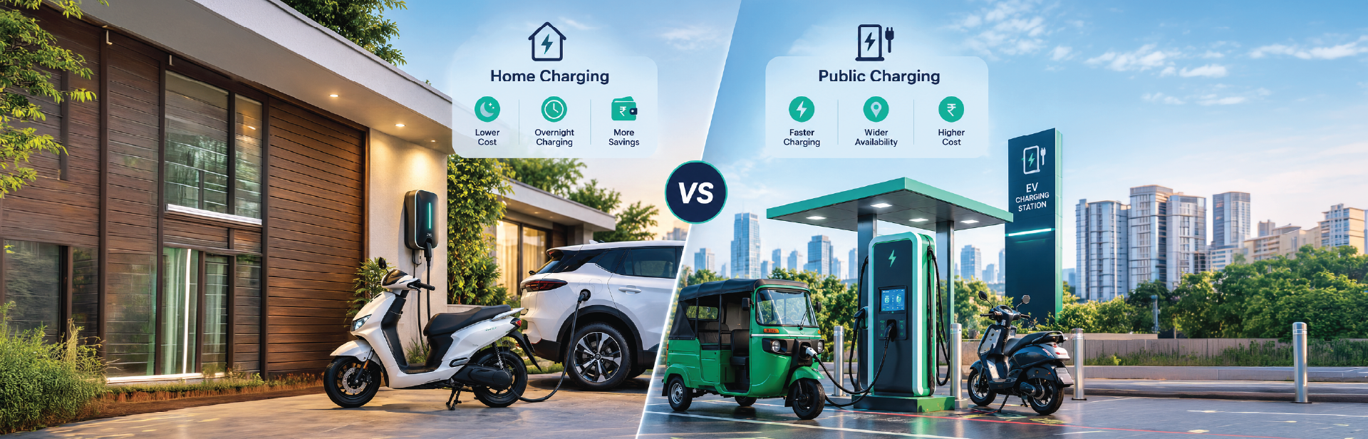 Charging Your EV at Home vs Public Stations: Cost Comparison