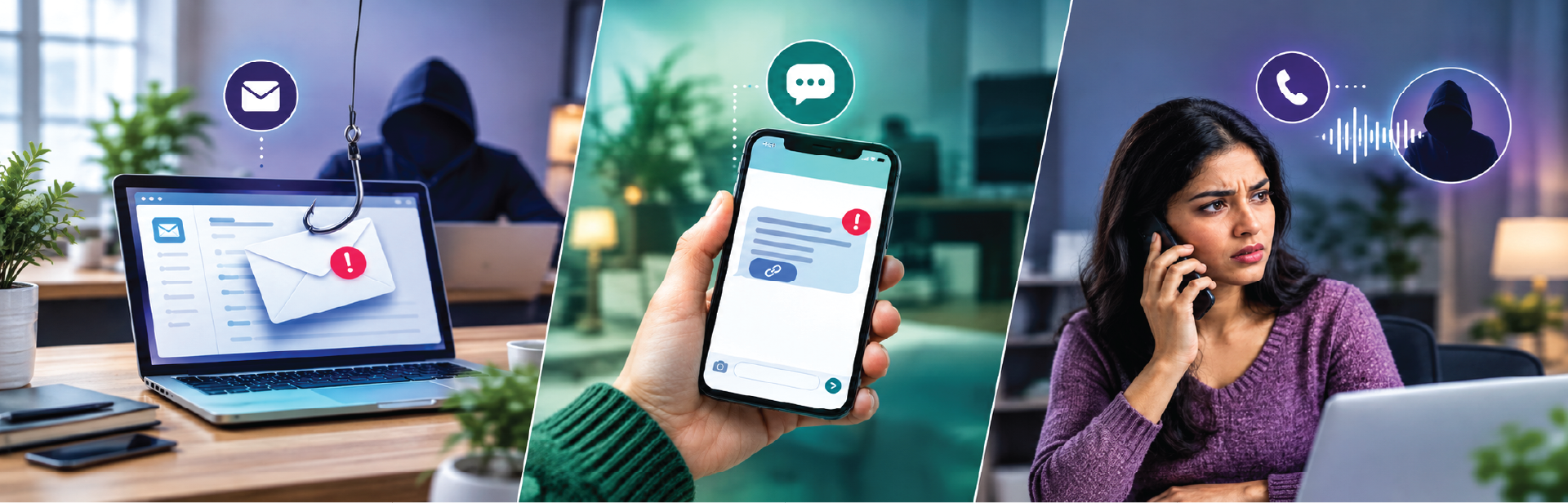 Phishing vs Smishing vs Vishing (Different Types of Loan Scams)